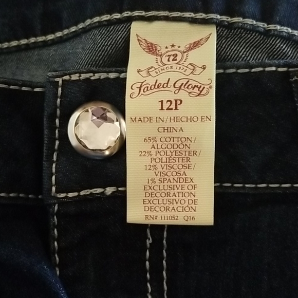 Womens Faded Glory Jeans - Picture 4 of 4